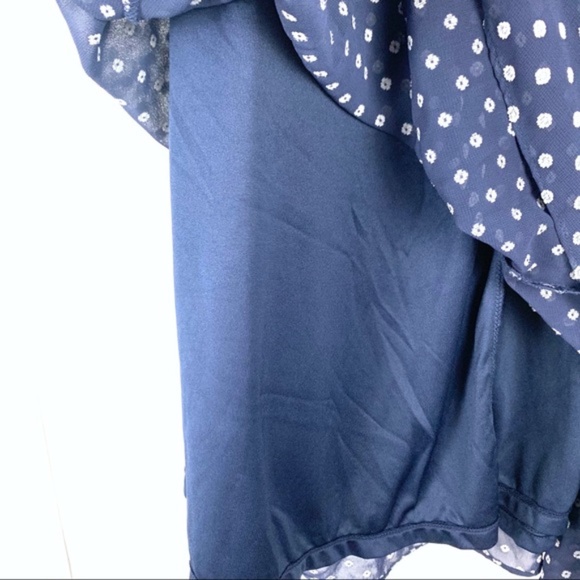 Maison Jules women's navy blue and white sleeveless dress XS - Picture 8 of 8